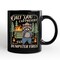 Only You Can Prevent Funny Dumpster Raccoon Mug, Vintage Meme Gift